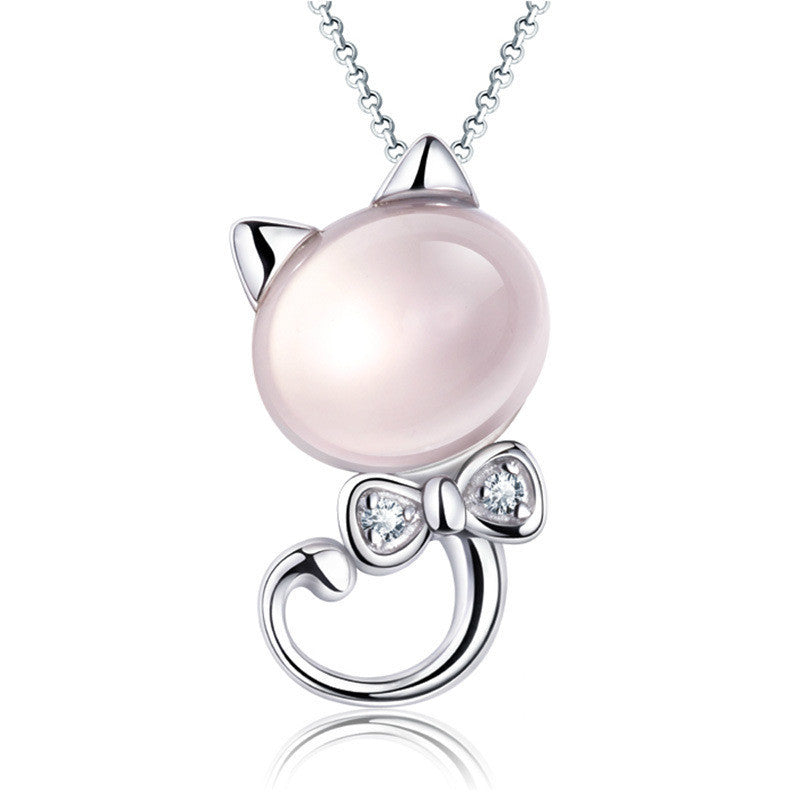 CAT PEARL NECKLACE